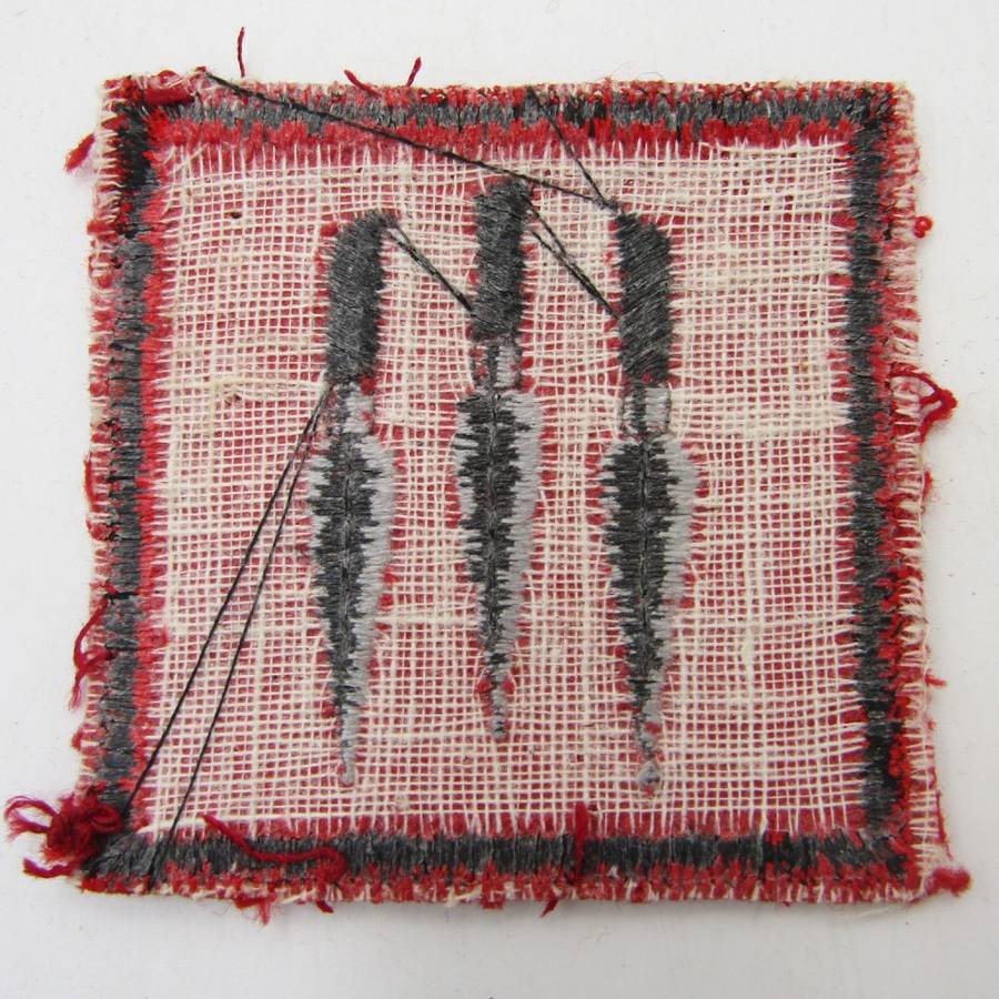 Rhodesia HQ central Africa command shoulder flash