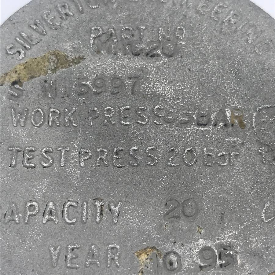 Silverton Engineering SABS test approved metal plate