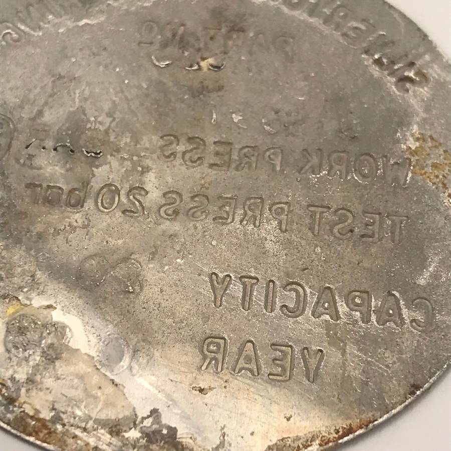 Silverton Engineering SABS test approved metal plate