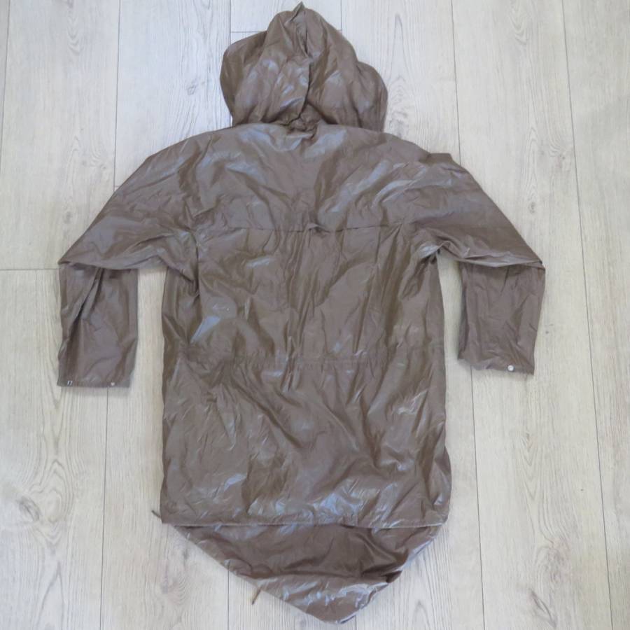 SADF Nutria rain coat - size medium - full length 94cm, chest 44cm, full arm length 56cm