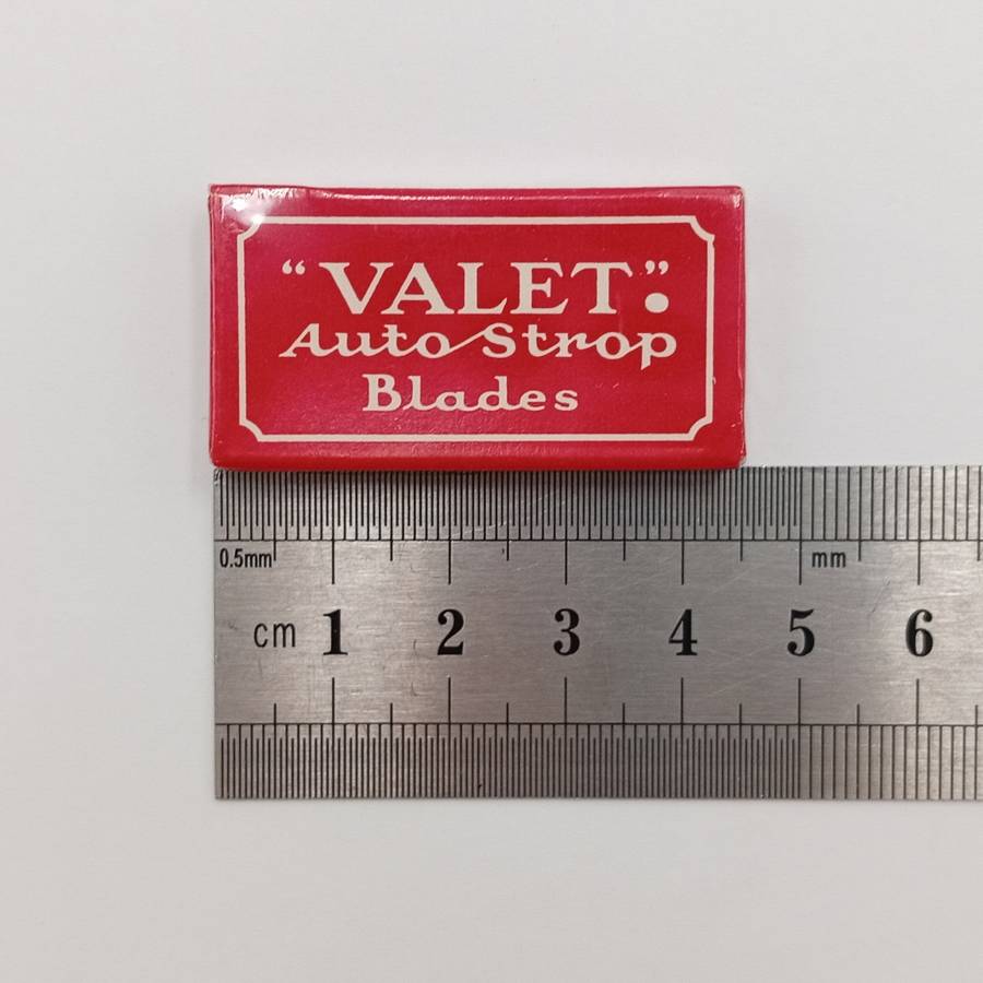 Lot of 3 Valet Auto Strop blades `` Half packet `` -  still sealed