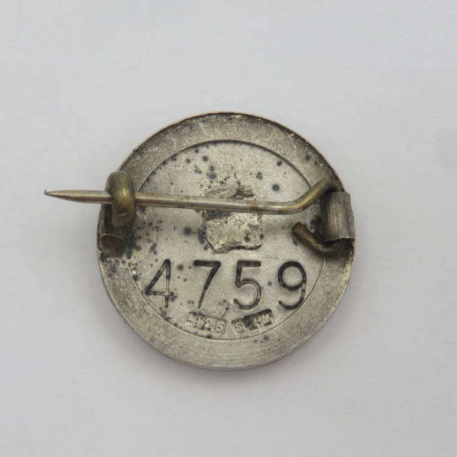SA Engineers Corps ( SAPPERS) sterling silver lapel pin badge #4759