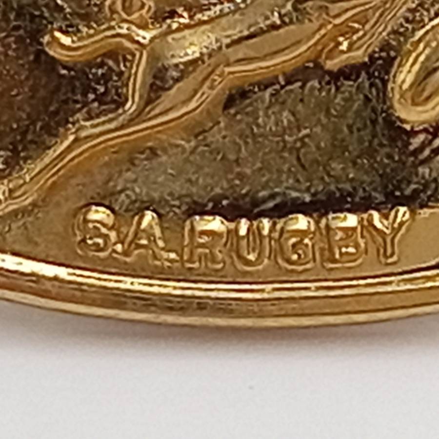 SA Rugby Springboks lapel pin badge