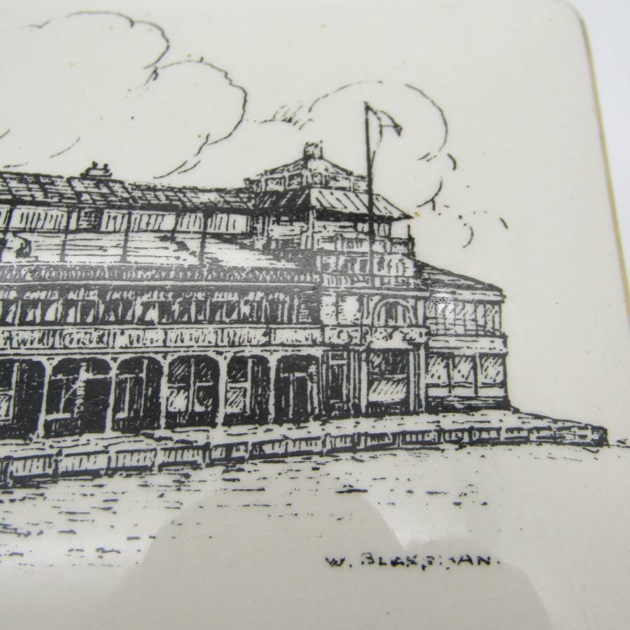 Lord`s Cricket Ground porcelain trinket holder