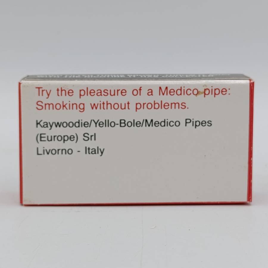 Box of 120 Medico pipe filters - 12 packs of 10 filters