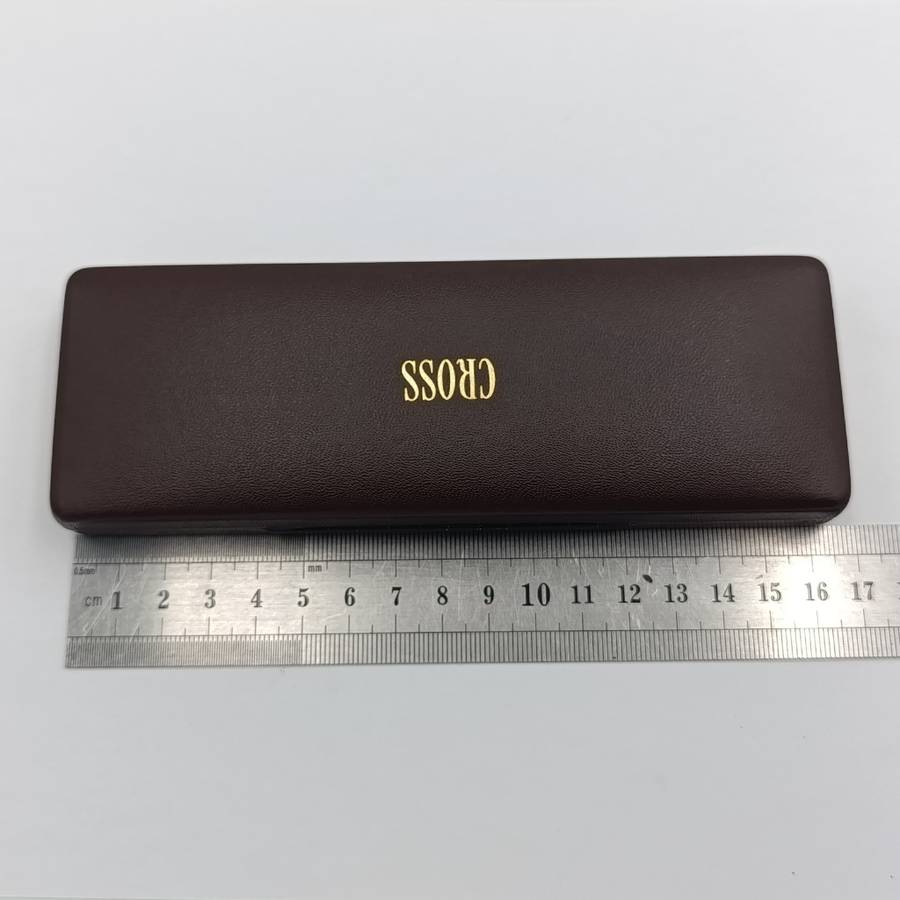 Vintage Cross gold colour slimline pen in case