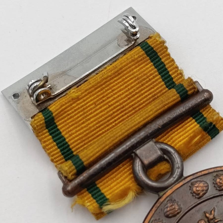 SA Prison service faithful service medal issued to K7057-J Bew. J.Manus #1062