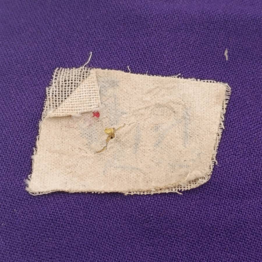 Pair of SA Navy Chaplain braided wire cloth rank badges as used for epaulettes