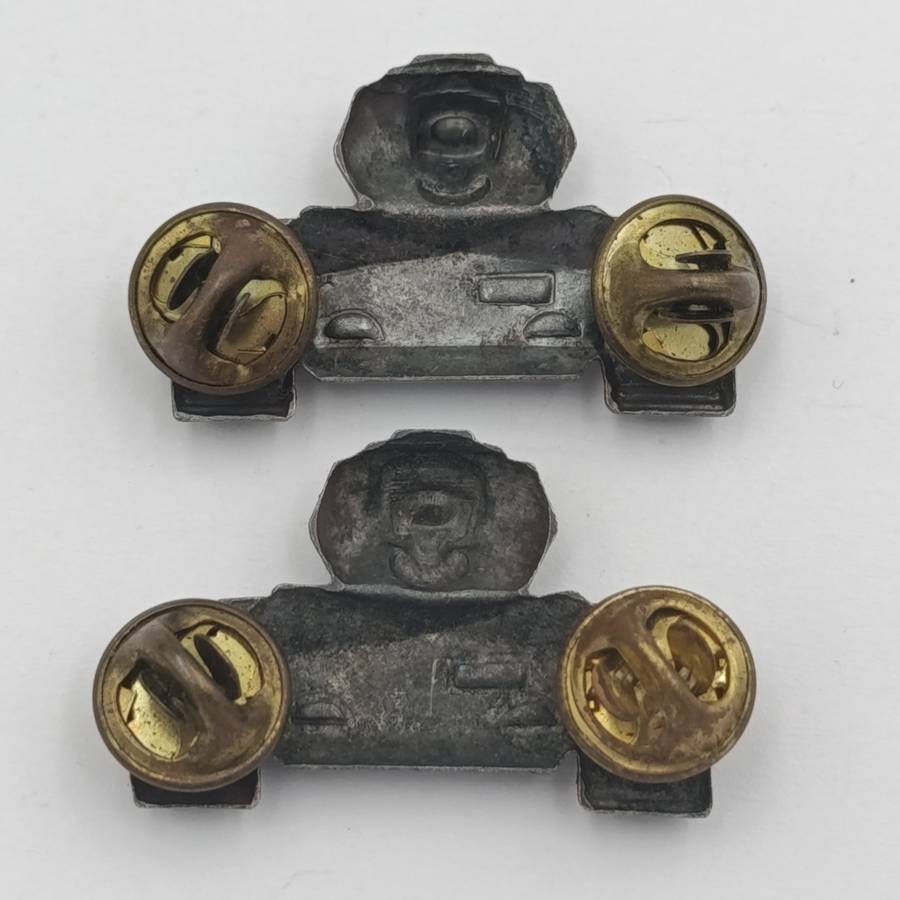 Pair of SWATF Armour collar badges
