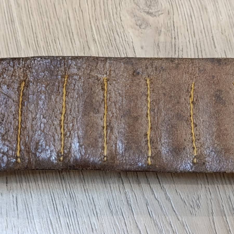 Vintage leather shotgun ammo bandolier