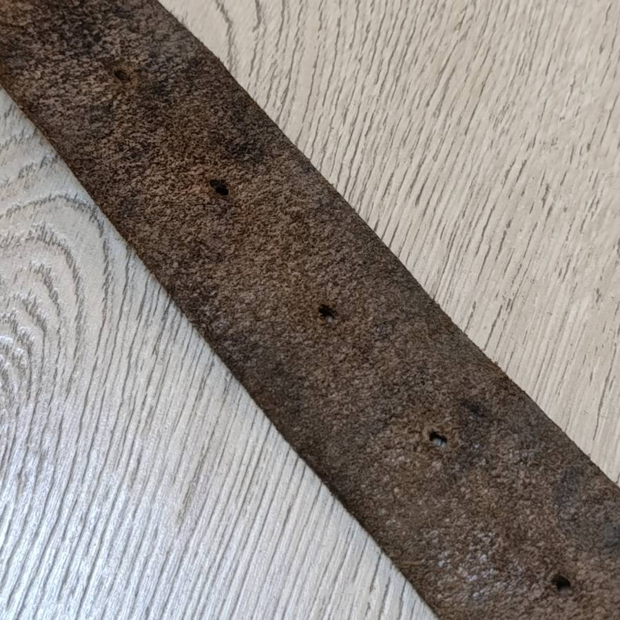 Vintage leather shotgun ammo bandolier