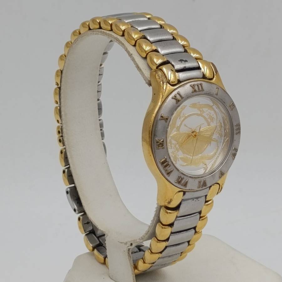 Coinwatch SA Mint Ladies watch with butterfly and lizzard dial - working
