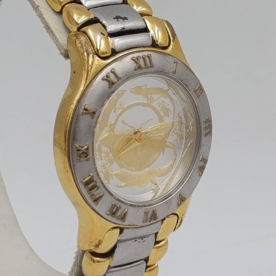 Coinwatch SA Mint Ladies watch with butterfly and lizzard dial - working