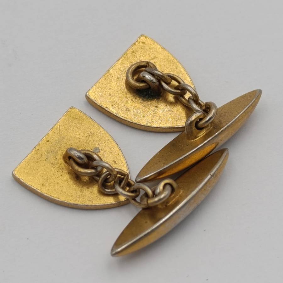 Pair of Scottish thistle cufflinks