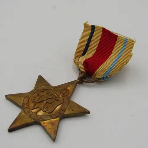 WW2 The Africa Star medal - unnamed version