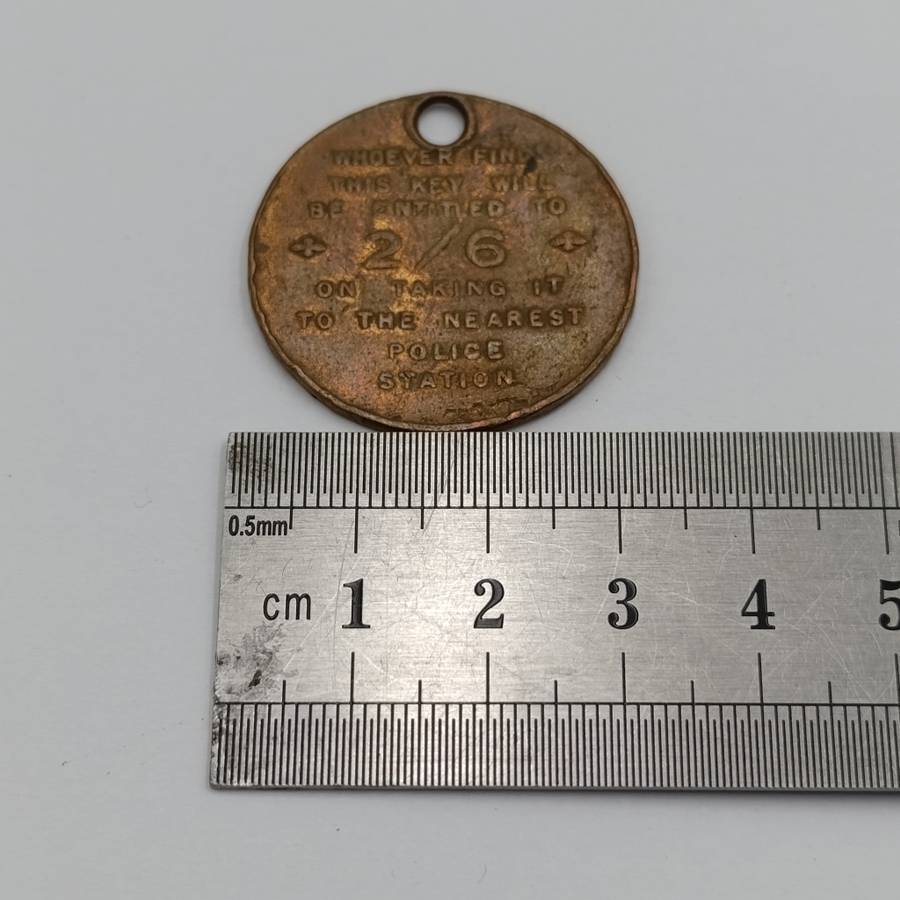 Old Reward token for lost keys