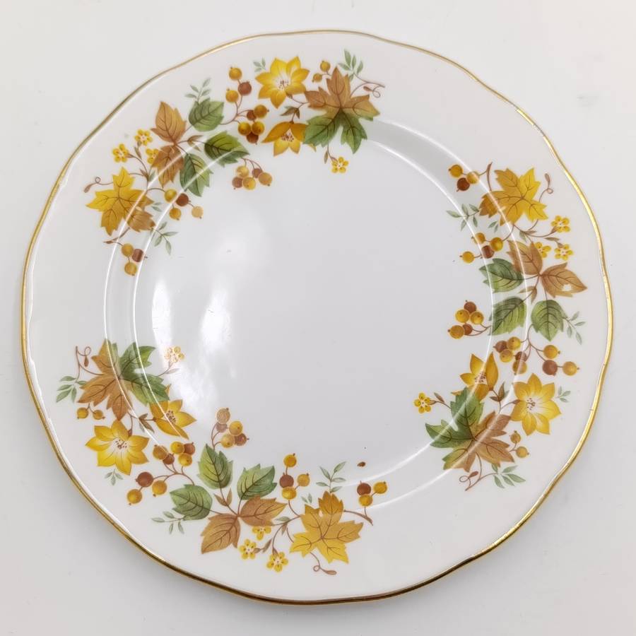 Vintage Queen Anne porcelain trio