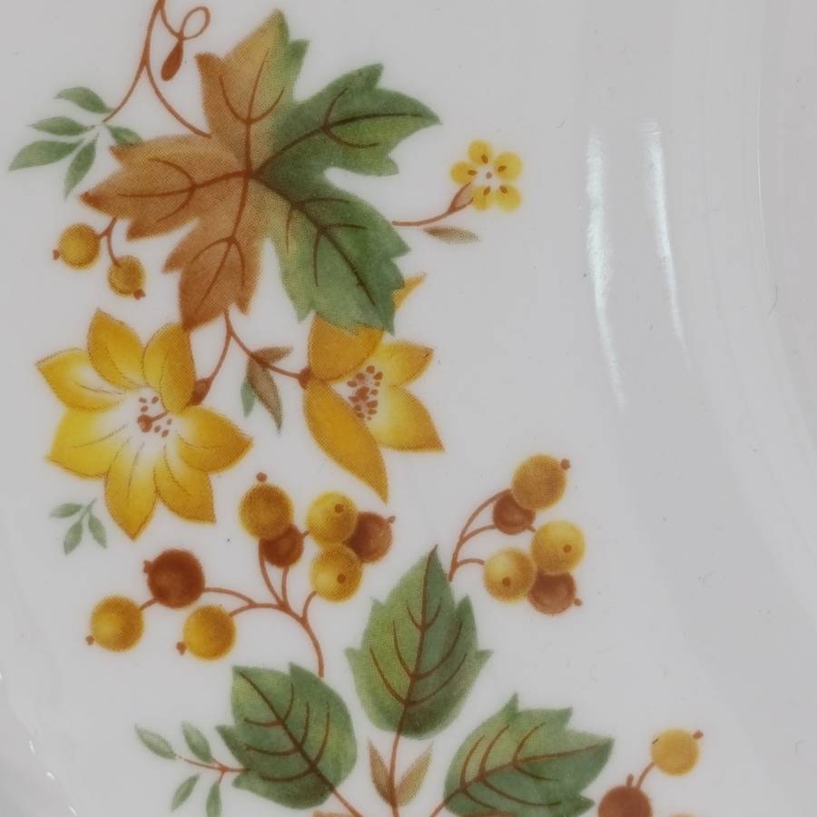 Vintage Queen Anne porcelain cake plate