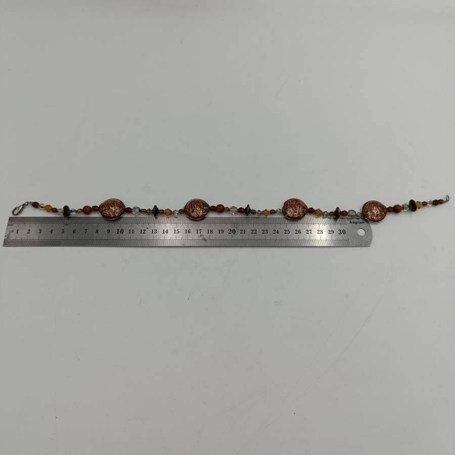 beautiful Venetian glass beads necklace - length 41cm