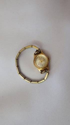 10 Microns gold plated Oris watch (working) - as per photo