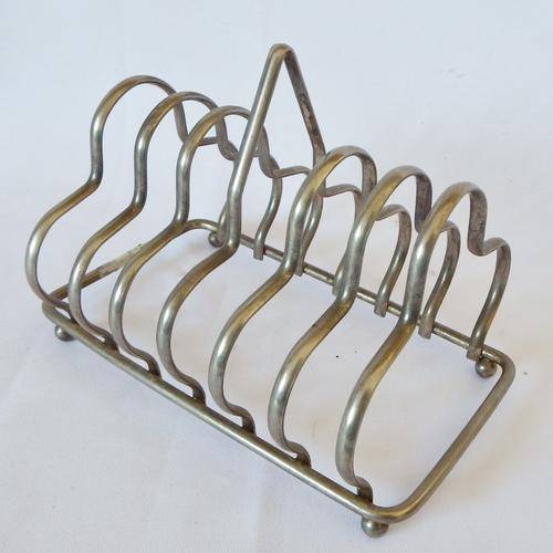 Vintage toast holder for 6 slices - as per photo
