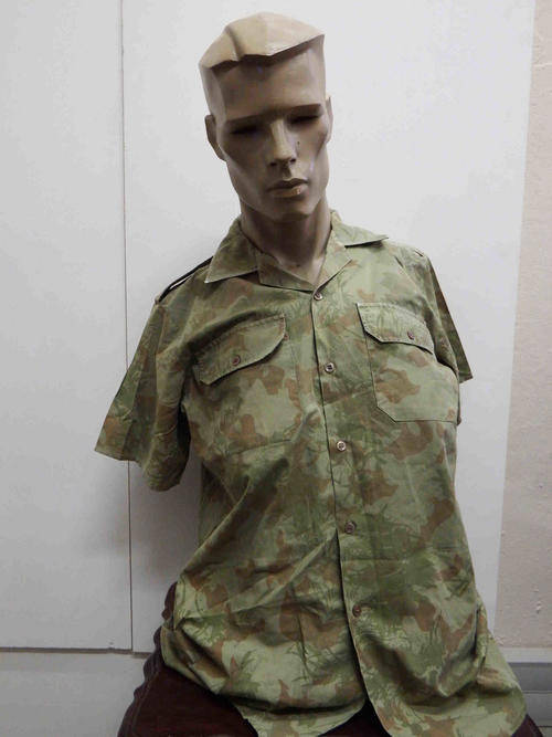 South African Police camo shirt also used by Koevoet - medium size - armpit to armpit 56 cm -