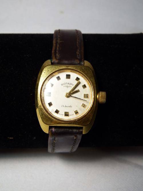 Vintage Rotary manual wind ladies watch - working