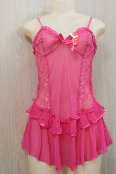Pink lingerie set - New - Size : S/M