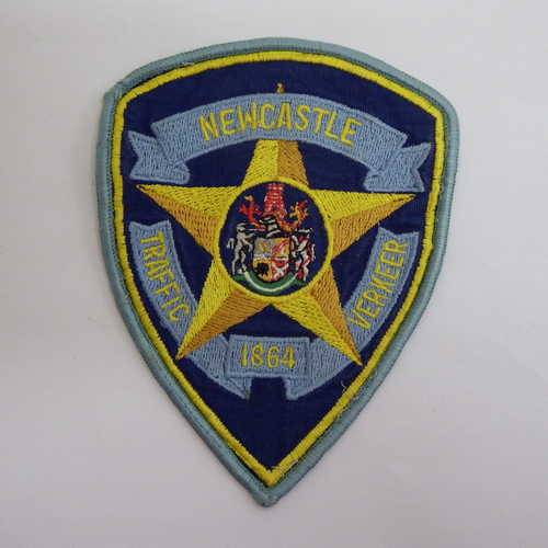 Newcastle Traffic Police cloth badge