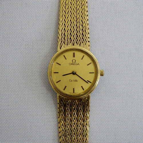 Vintage Omega De Ville quartz ladies watch - Not working