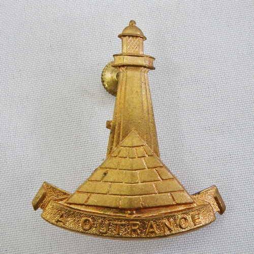 S.A Regiment Algoa Bay mess dress cap badge