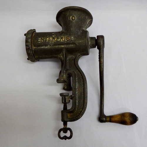 Enterprise 10 Tinned meat grinder made in US of America
