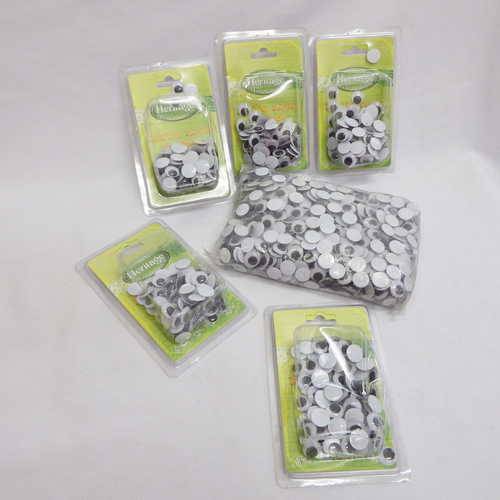 Lot of 1500 arts and crafts eyes - Sold as a lot