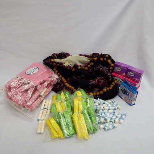 Bag with a lot of Lil-lets tampons