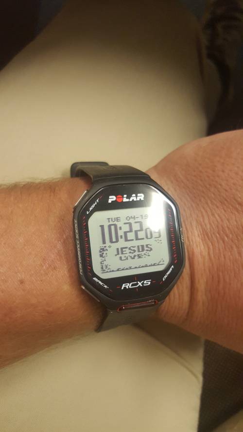 Polar RCX5 Heartrate monitor, HR strap and footpod