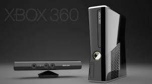XBOX 360, Kinect, 2 controllers and a number of Games