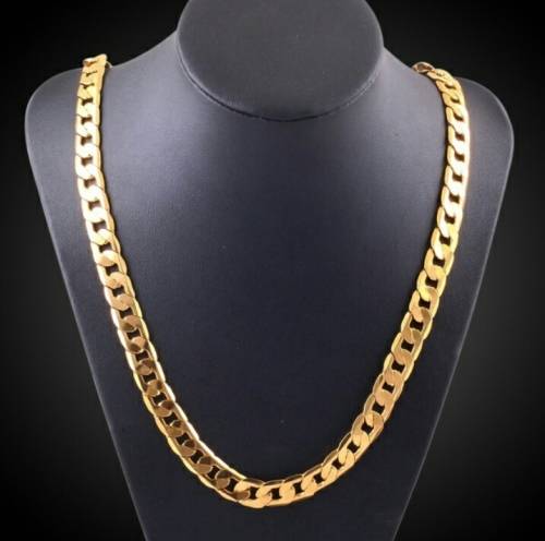 gold plated necklace