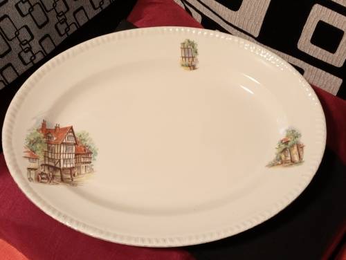 Hand painted plate
