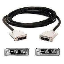 2M DVI MALE - DVI MALE CABLE - DUAL