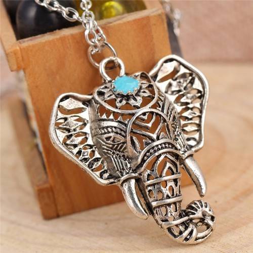 Elephant Pendant Necklace