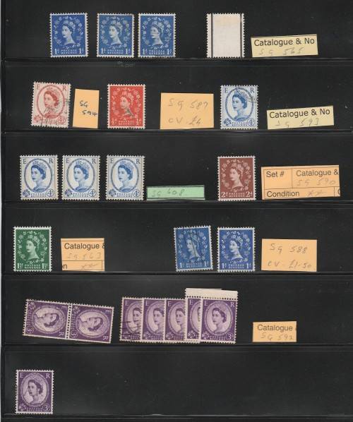 Great Britain Graphites Unmounted Mint & Used