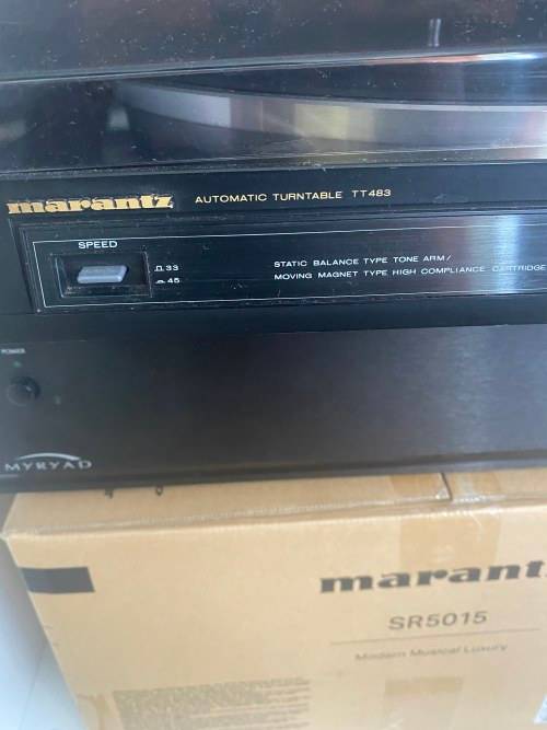 Marantz tt483 Turntable (Read description)