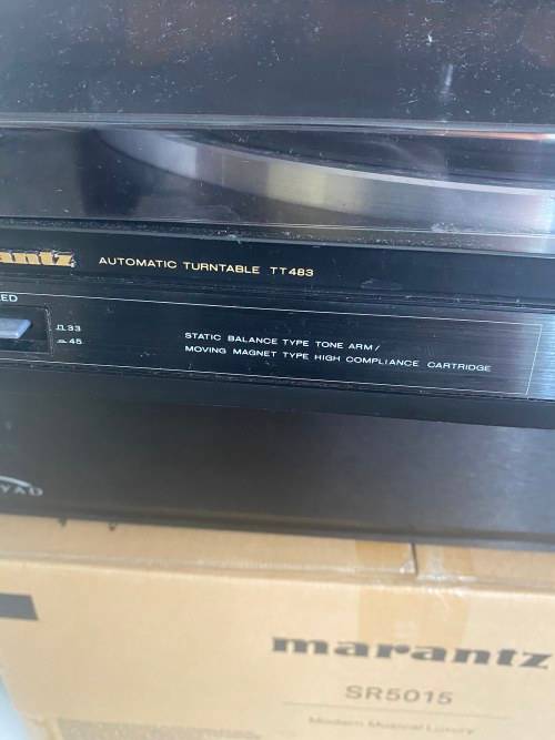 Marantz tt483 Turntable (Read description)