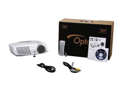 Optoma HD20 DLP Projector,with all the whistles, HDMI,Box, Manual and Disc *NO REMOTE