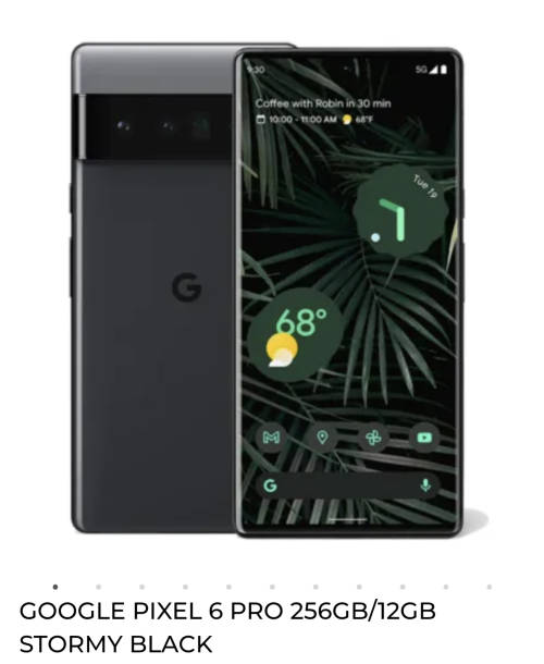 Google Pixel 6Pro 128gb With Spigen Case worth R799