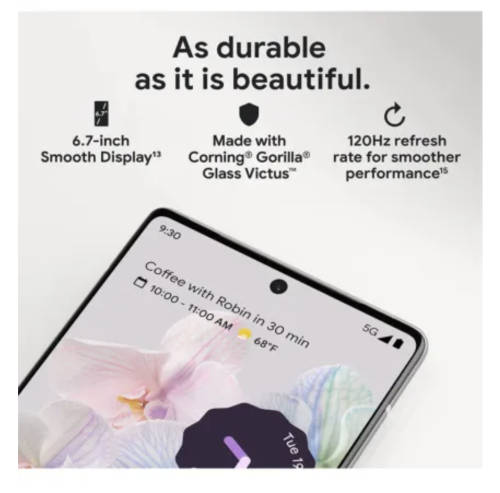 Google Pixel 6Pro 128gb With Spigen Case worth R799