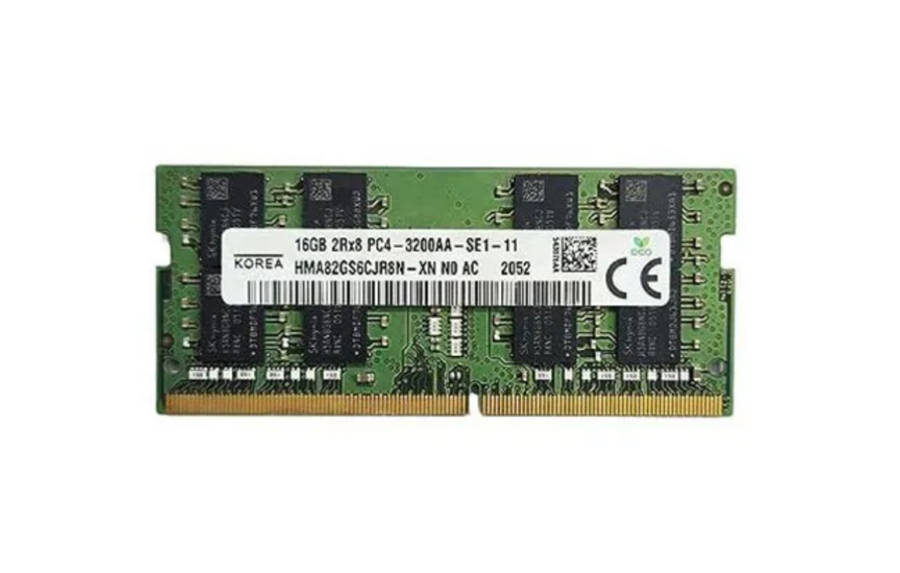 SK Hynix HMA82GS6CJR8N-VK 16GB 3200 PC4 2Rx8 OEM Sodimm Laptop Memory