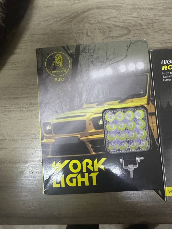 Work lights (car