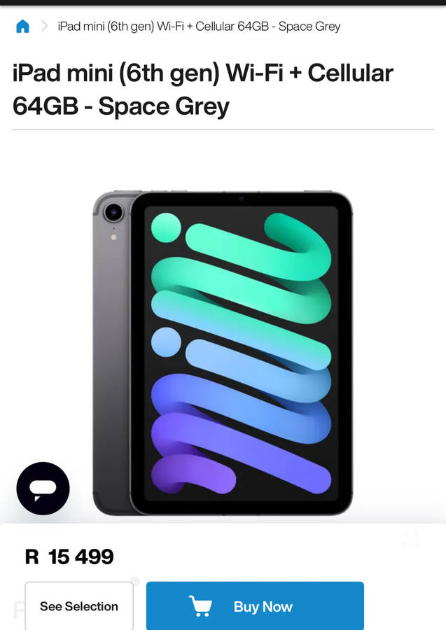 iPad mini (6th gen) Wi-Fi + Cellular 64GB (Brand New/SEALED)