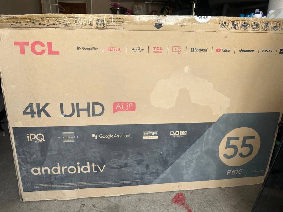 TCL P615K 4K Smart Android TV (Broken/read description)